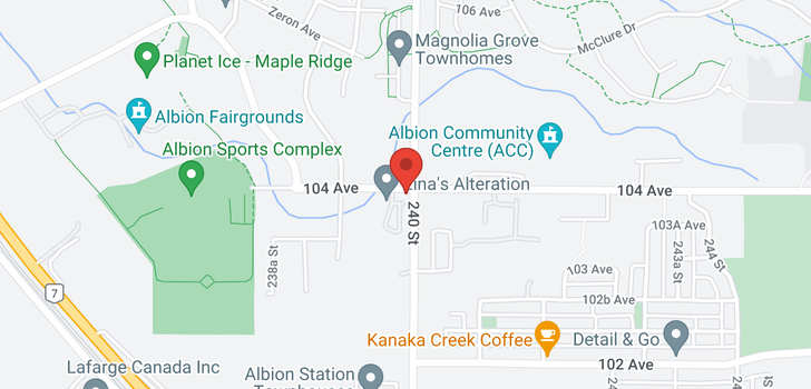 map of 8 23986 104 AVENUE